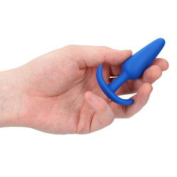 Shots Toys Plug Slim Butt 7.5 x 2cm Bleu